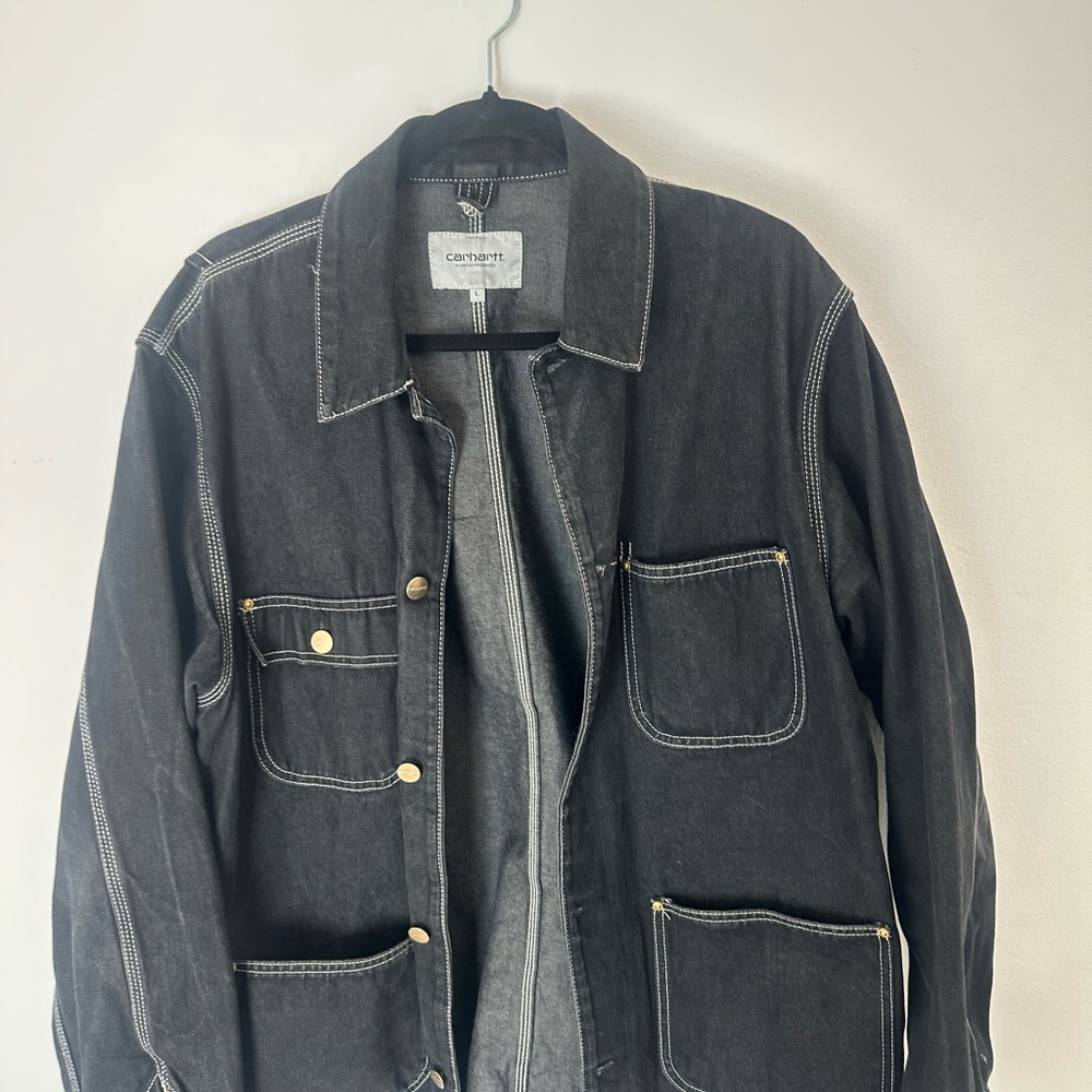 Carhartt WIP Black Lightweight Shirt Jacket